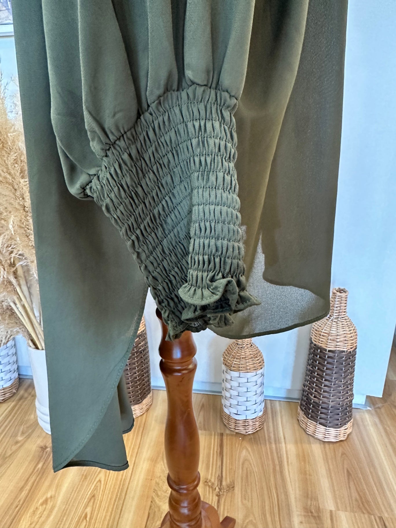 Pagani - Longsleeve Shirt - Size 12 - Olive green