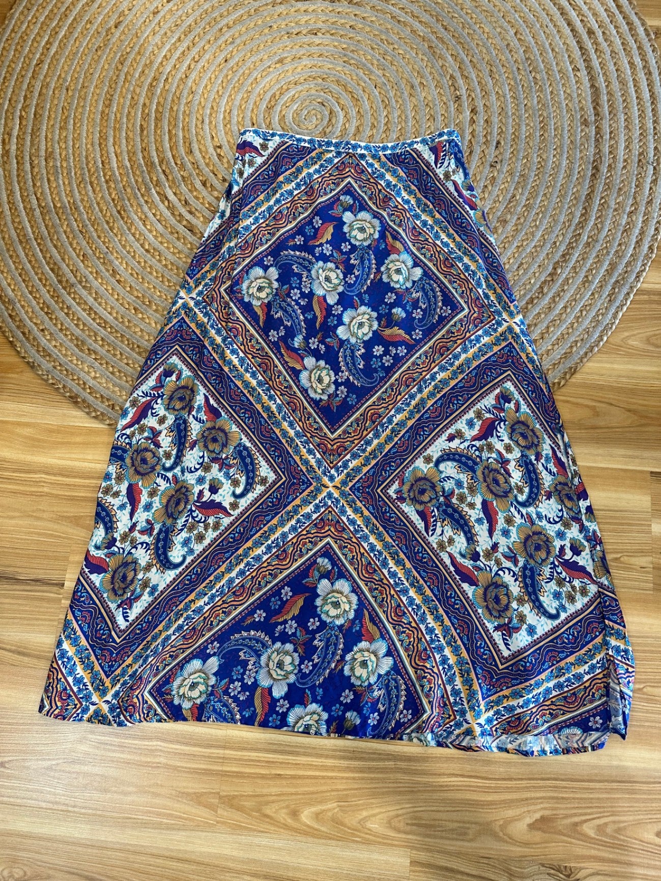 Arnhem - Maxi Skirt - Size 16 - Blue