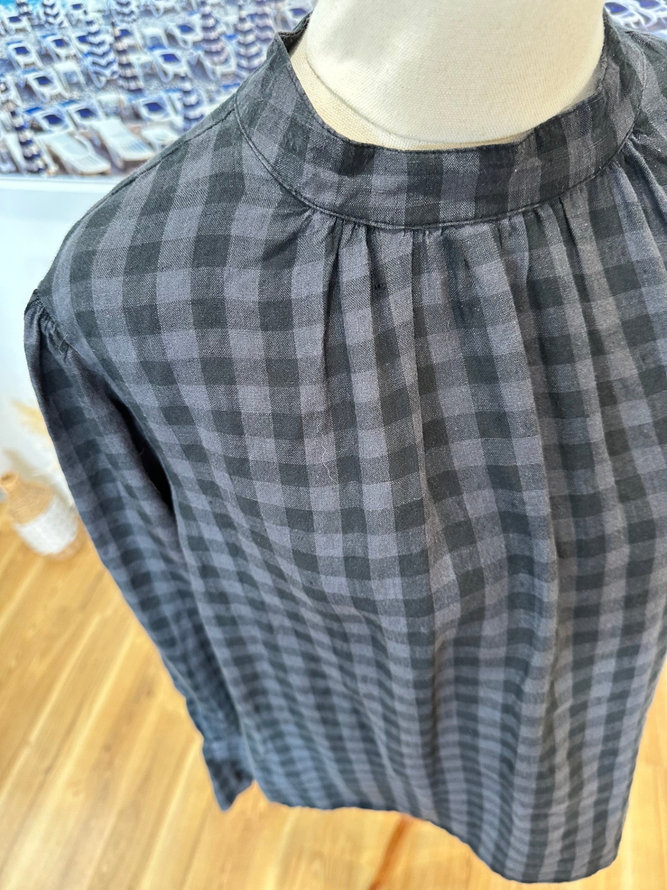 Max Blouse - Size 12 - 100% Linen