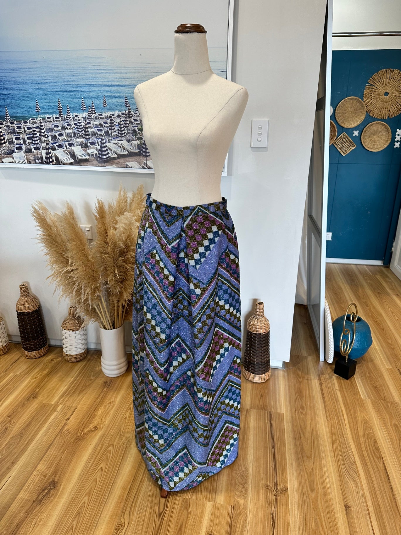 Vintage Maxi Skirt - Small