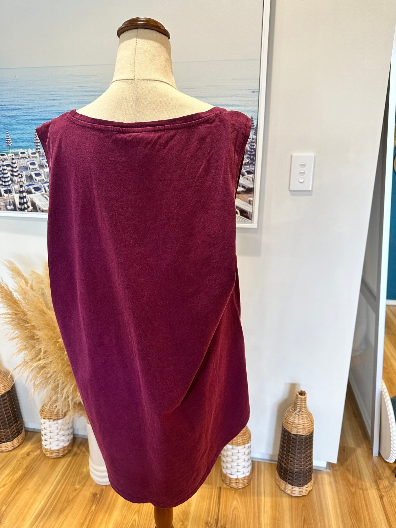 CCX - Singlet Top - Size 18 - Pasedena Print