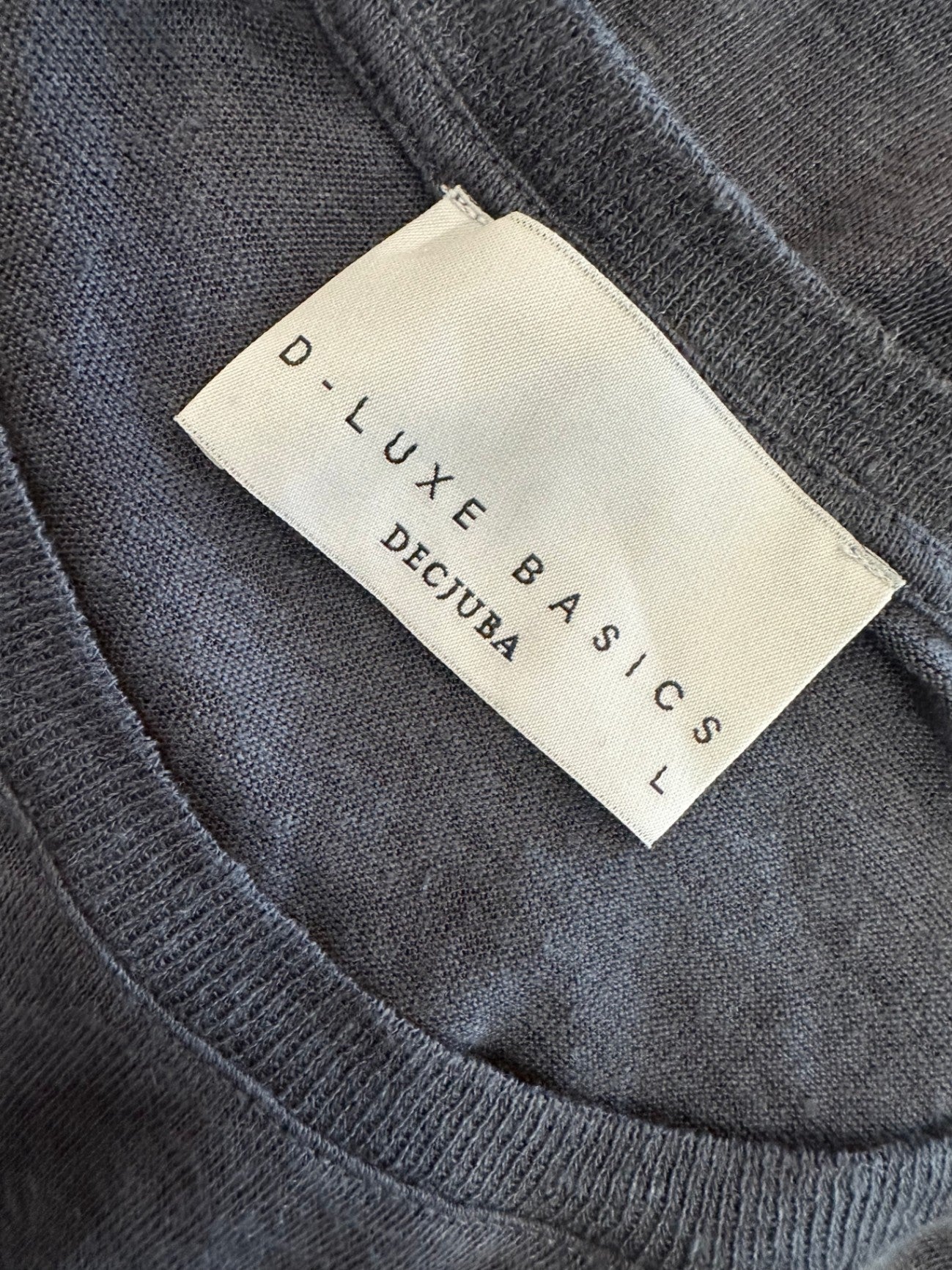 Decjuba - Longsleeve Top - Large - Grey / Blue