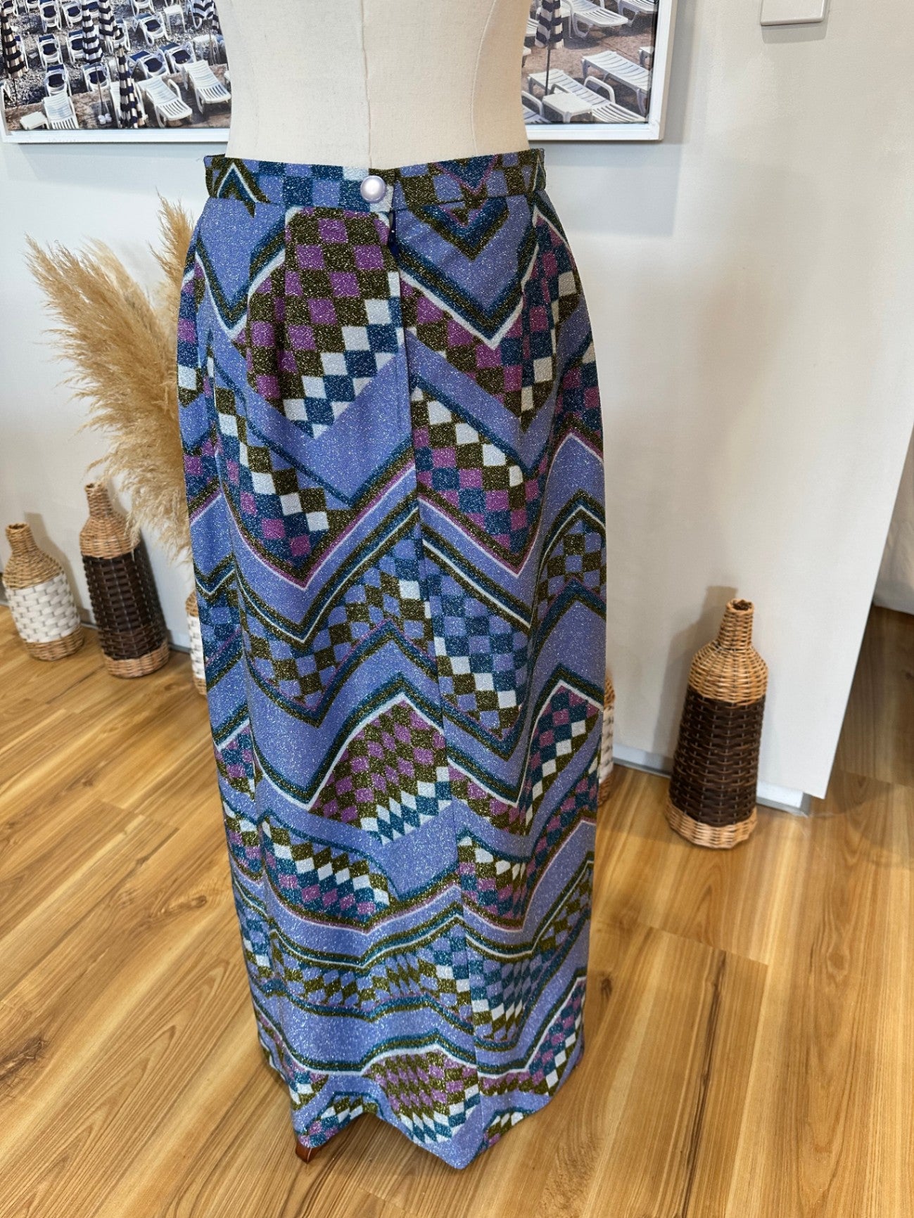 Vintage Maxi Skirt - Small