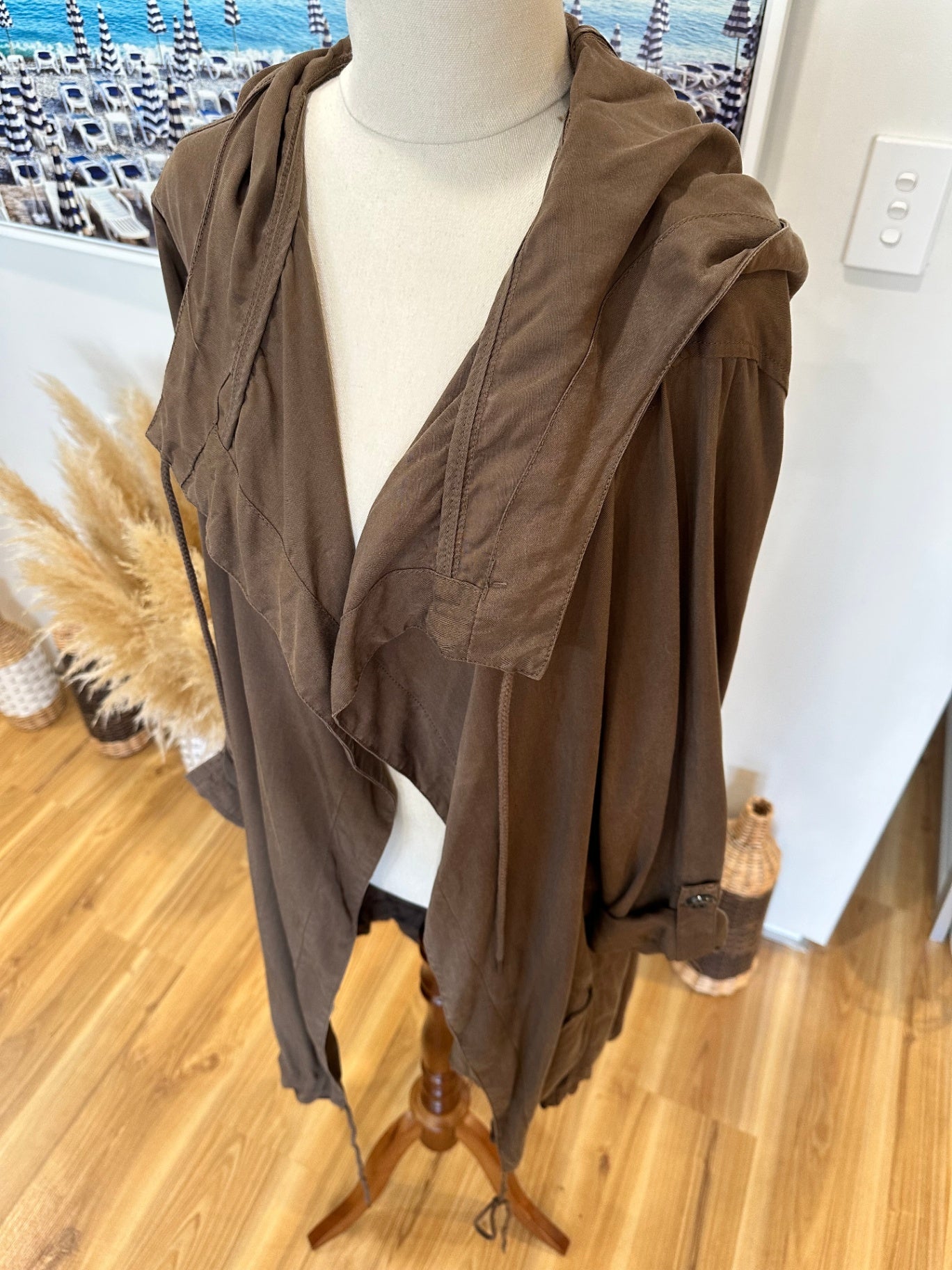 Glassons - Parka Jacket - Size Large - Brown