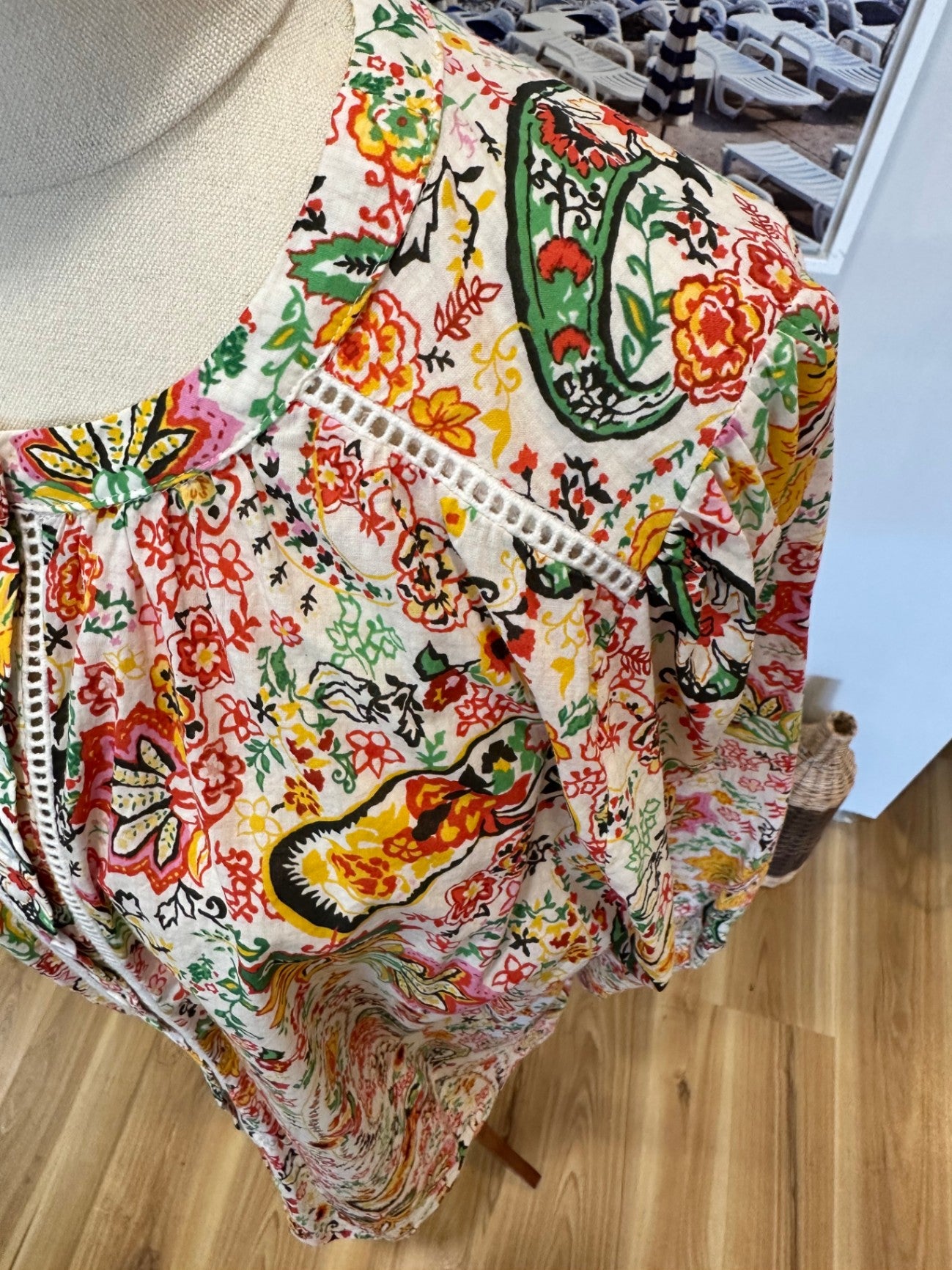 Blouse - Medium - Paisley Print