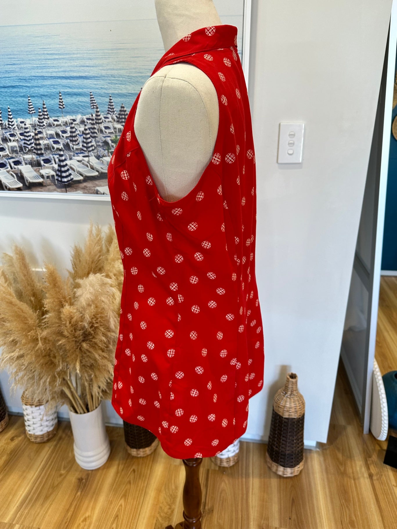 Daniel Hechter - Summer Blouse - Vintage 90's - Medium