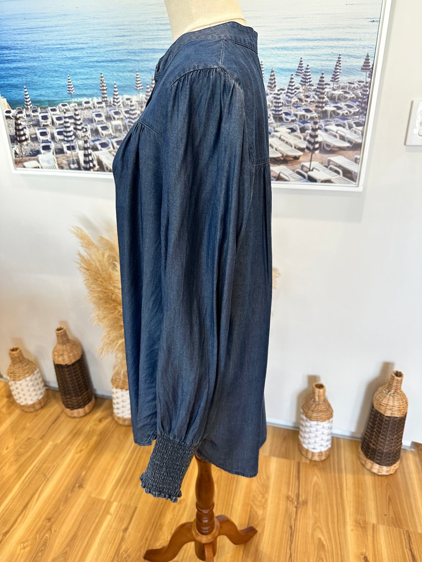 Betty Basics - Longsleeve Shirt - Size 10 - Blue