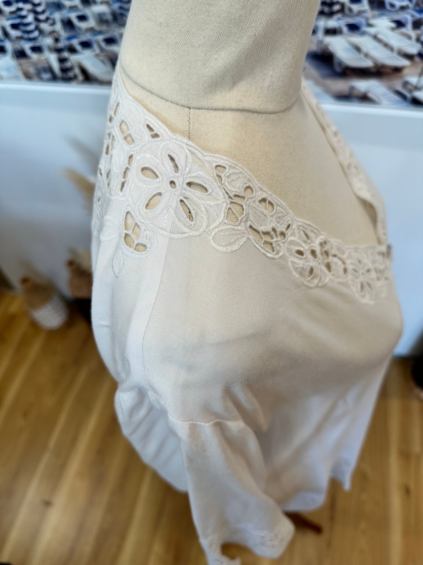 Uluwatu Lace - Blouse - Large - White / Cream