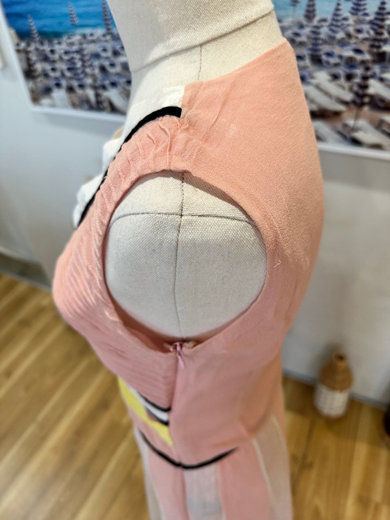 Vintage Y2K - Dress - Extra Small / Small - 100% Silk