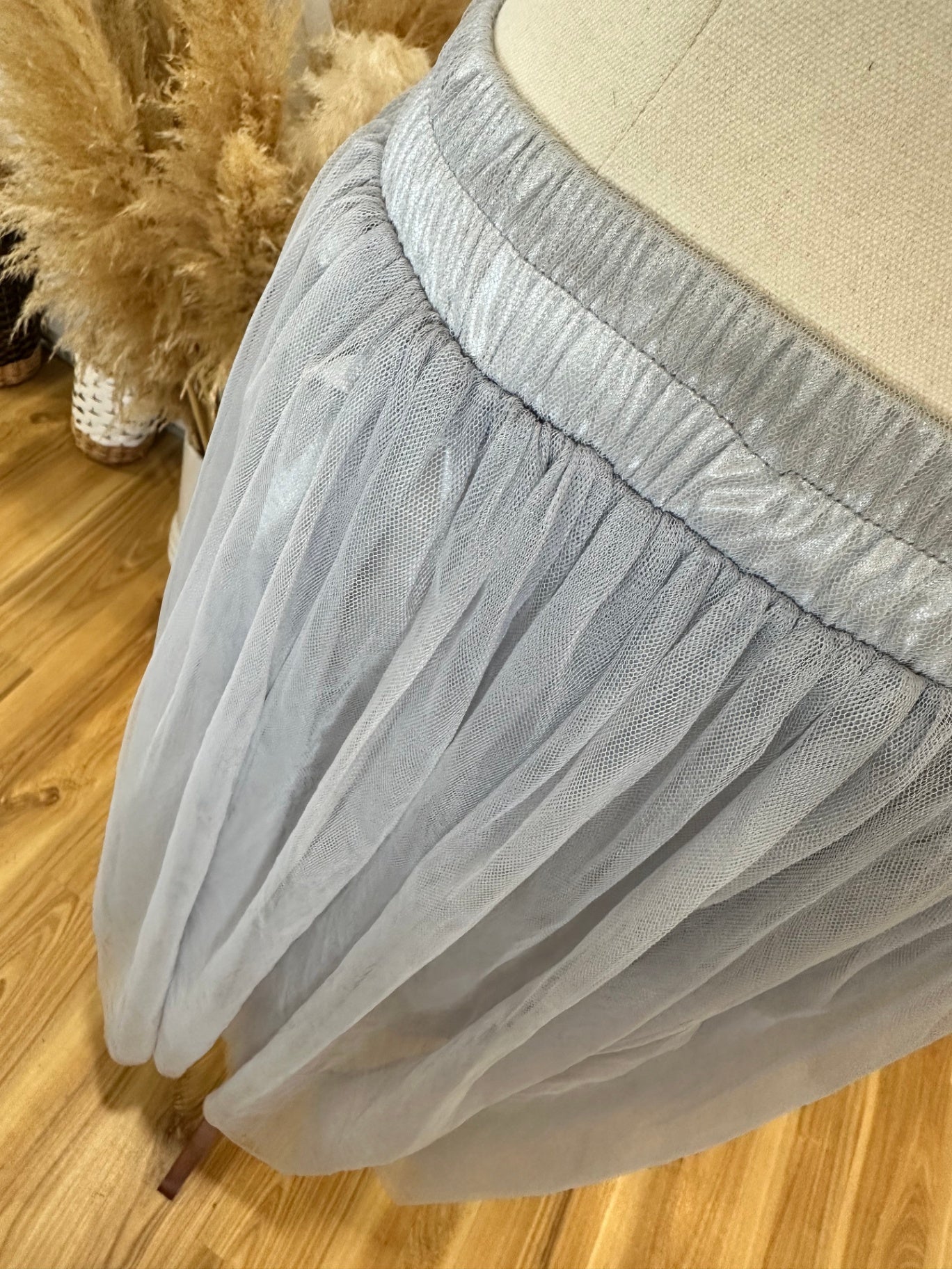 Tutu - Midi Skirt - Light grey