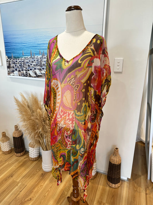 Bondi - Kaftan - One Size - Bright Colours