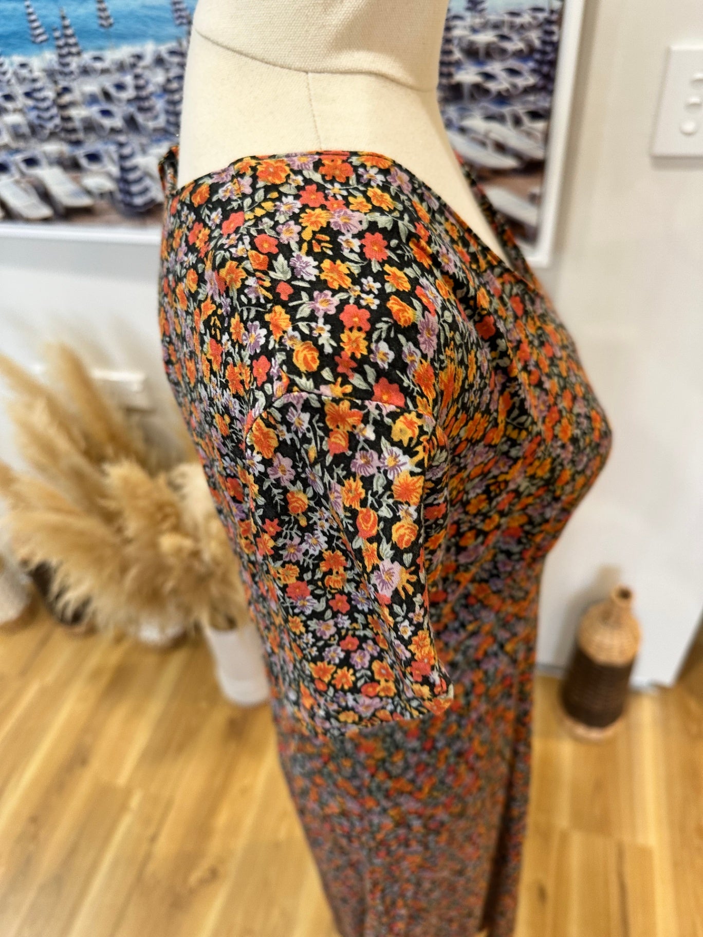 Vintage 90's Summer Dress - Size 12