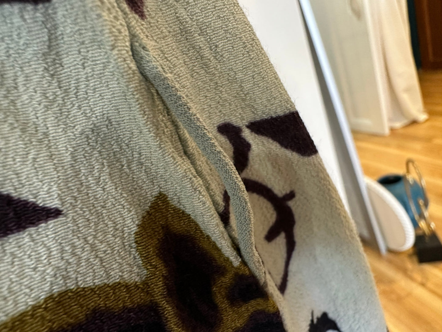 Noa Noa Dress - Medium - Light blue with floral print