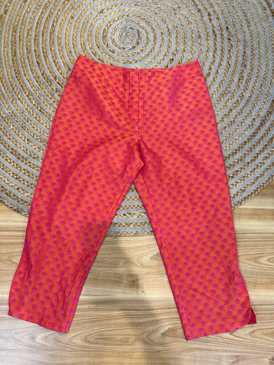 Keith Matheson Fuchsia - Crop Pants - Size 14