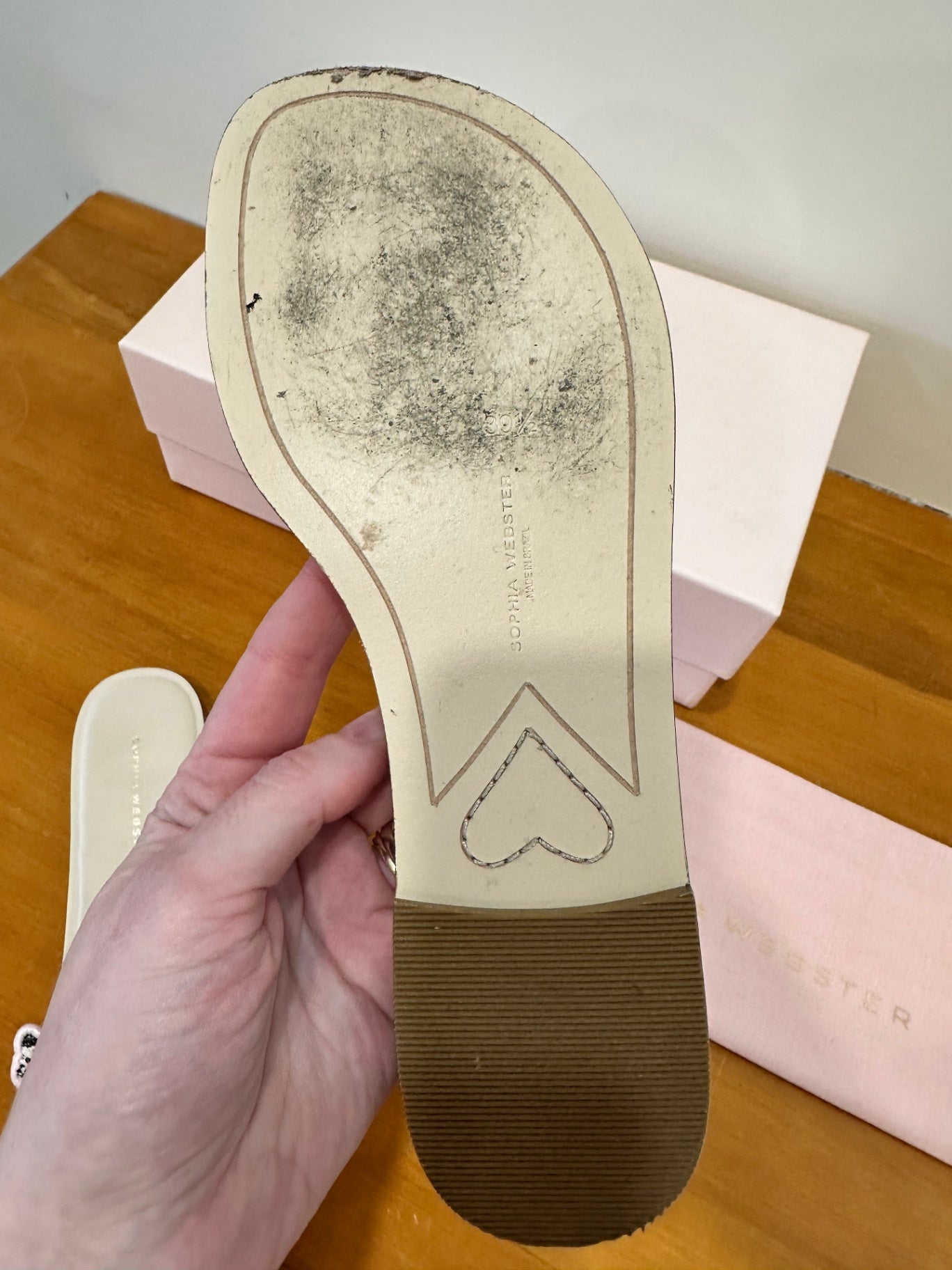 Sophia Webster - Butterfly Sandals - Size 39.5 - Pink