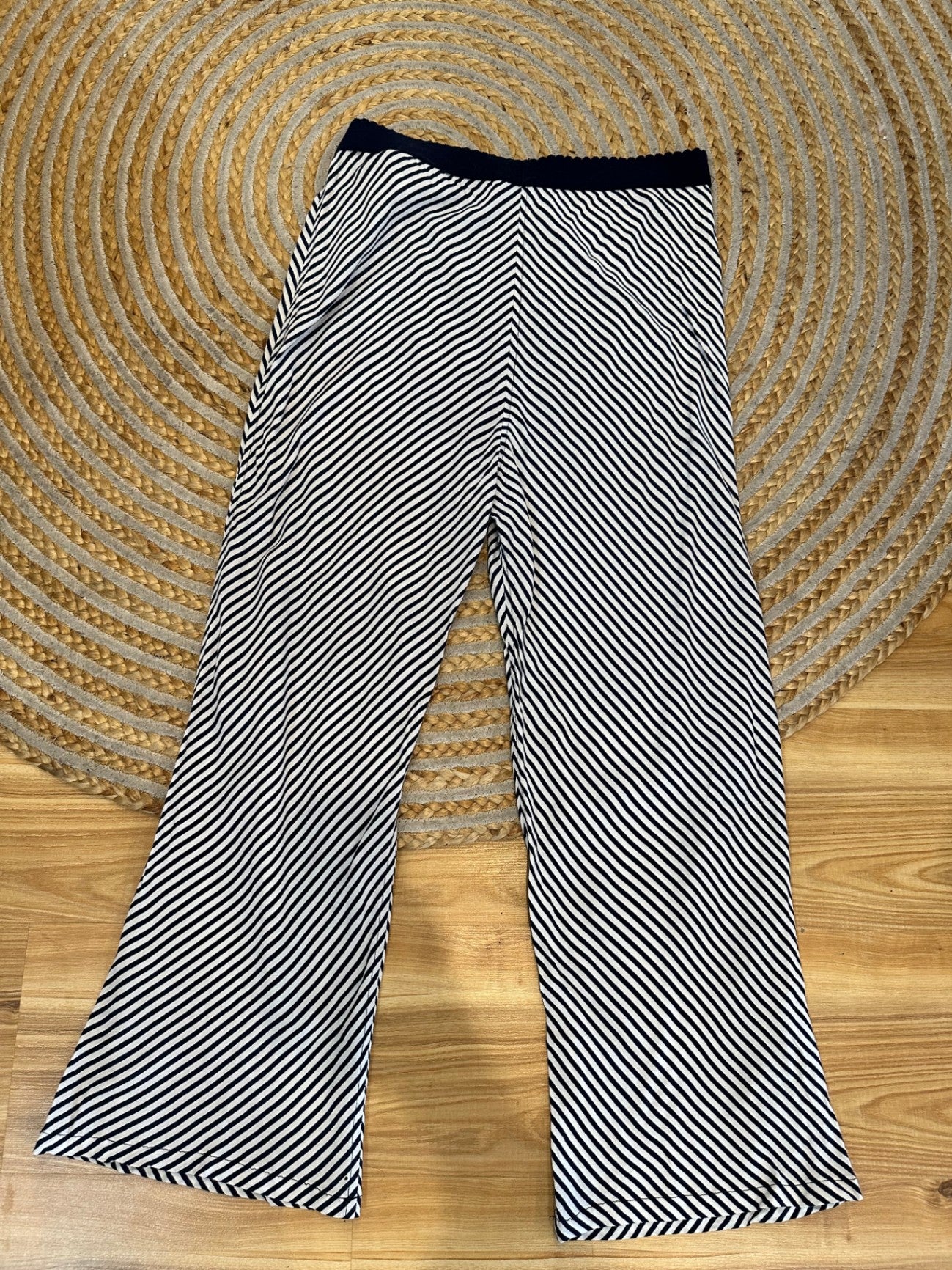 Trelise Cooper - Pants - Medium / Large - Blue / White Stripes