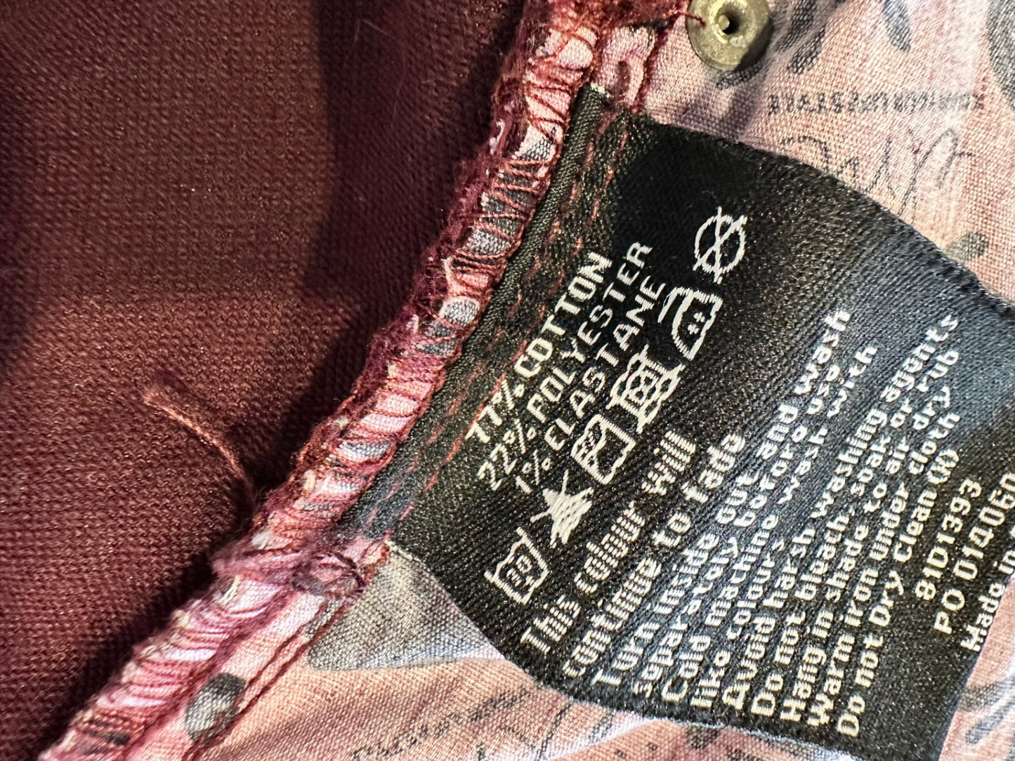 Elm Lifestyle Pants - Size 16 - Burgundy