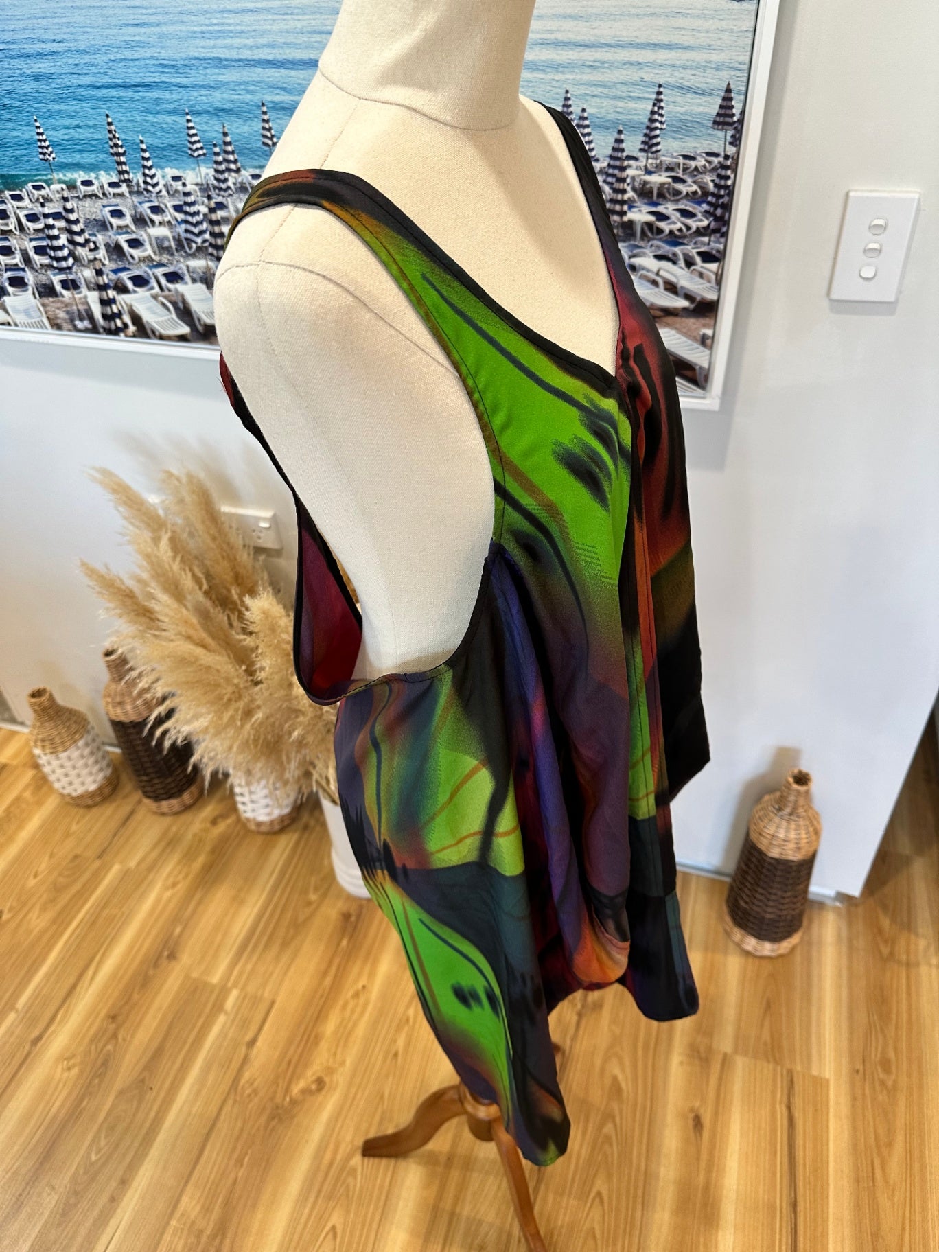 Taking Shape - Dress / Longline Top - Size 14 - Aurora Colours