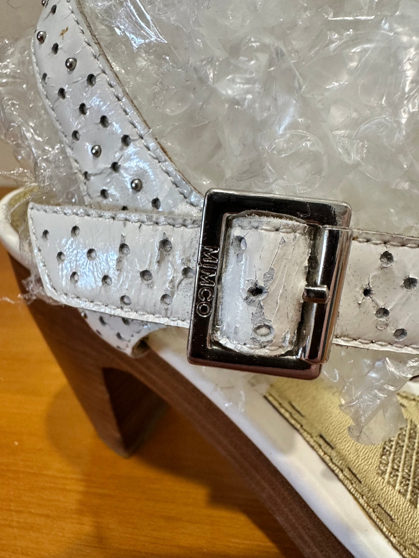 Mimco Sandals - Size EU 38 - White