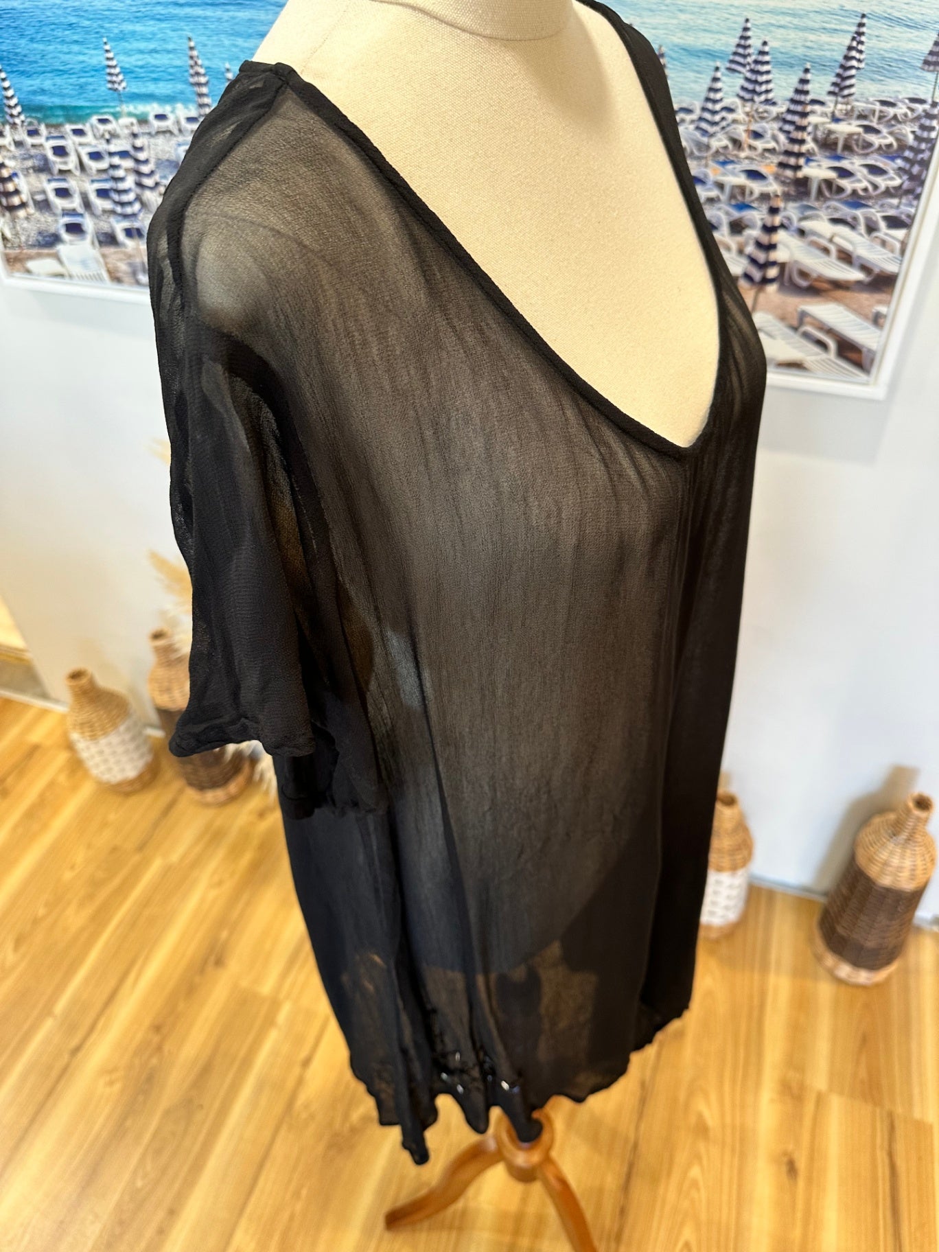 Tree of Life - Blouse - One Size - Black