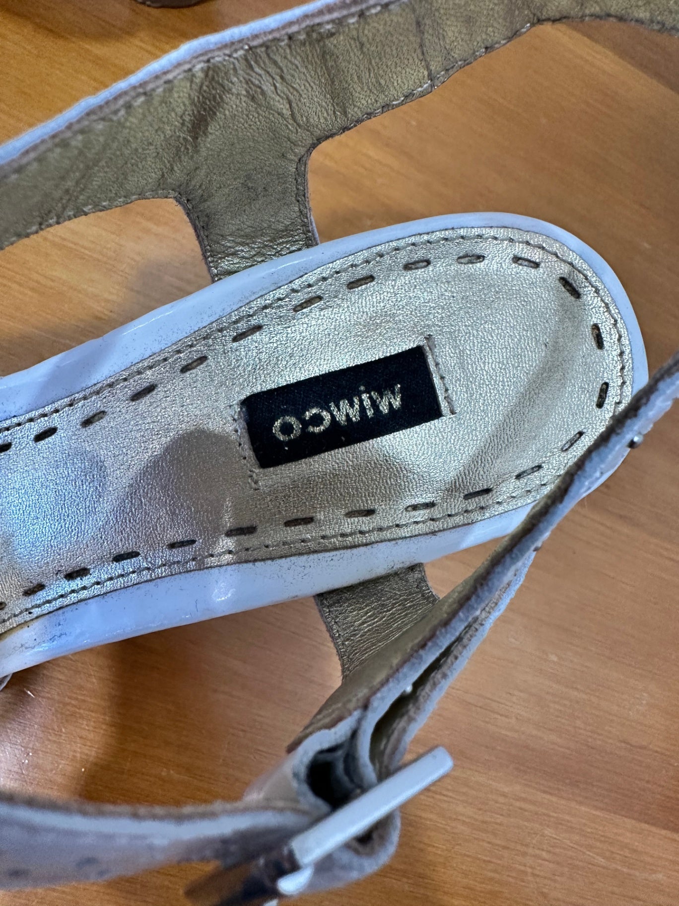 Mimco Sandals - Size EU 38 - White