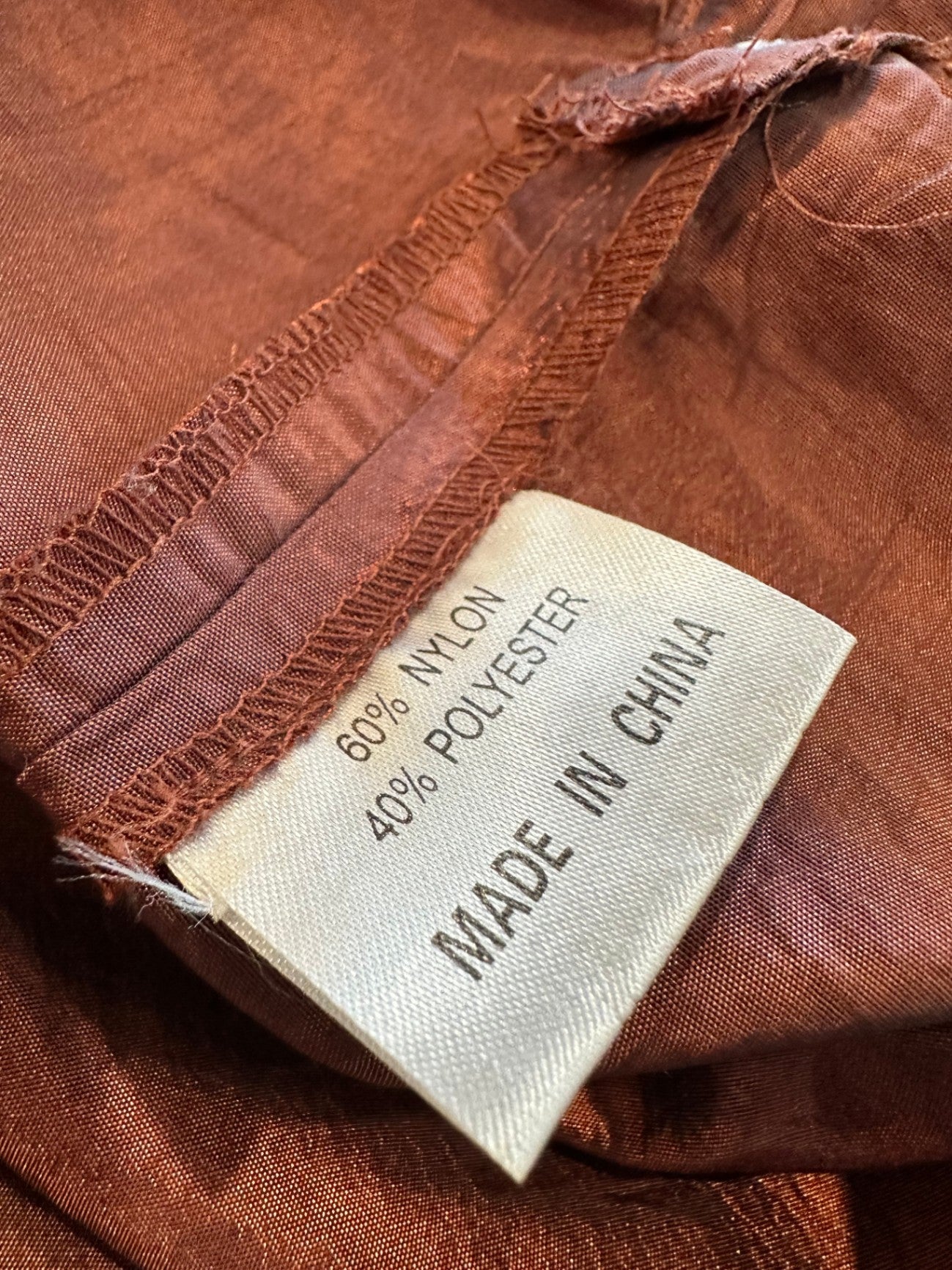 Maggie T - Asian Inspired Evening Jacket - Size 20 - Rusty Red