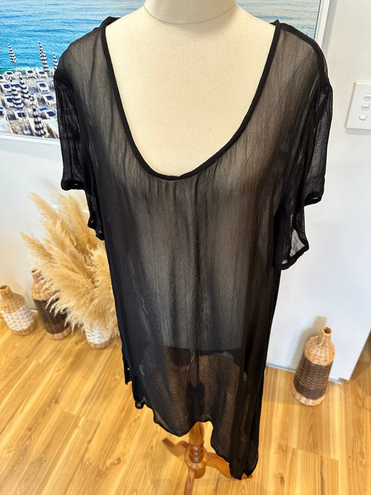 Tree of Life - Blouse - One Size - Black