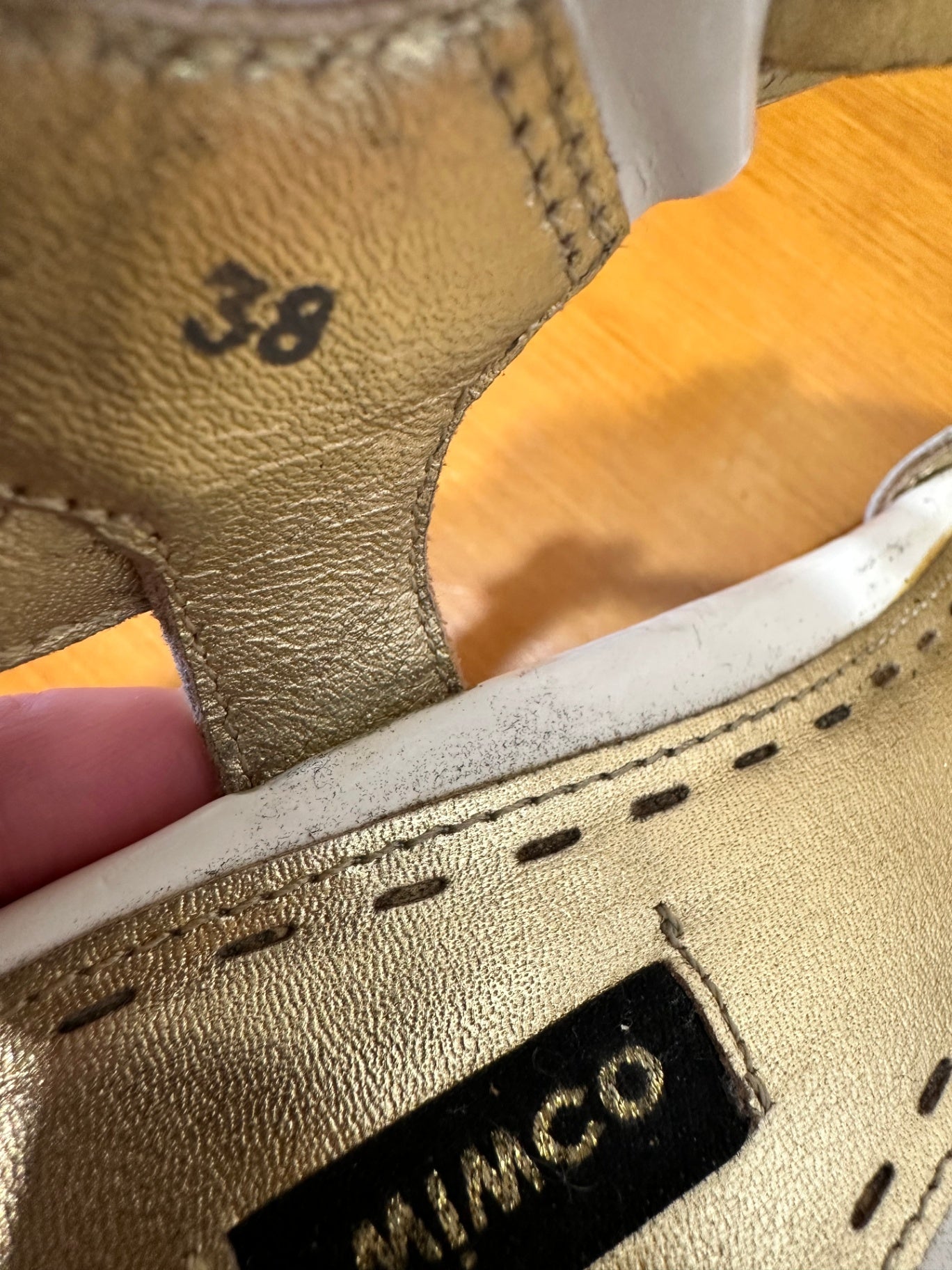 Mimco Sandals - Size EU 38 - White