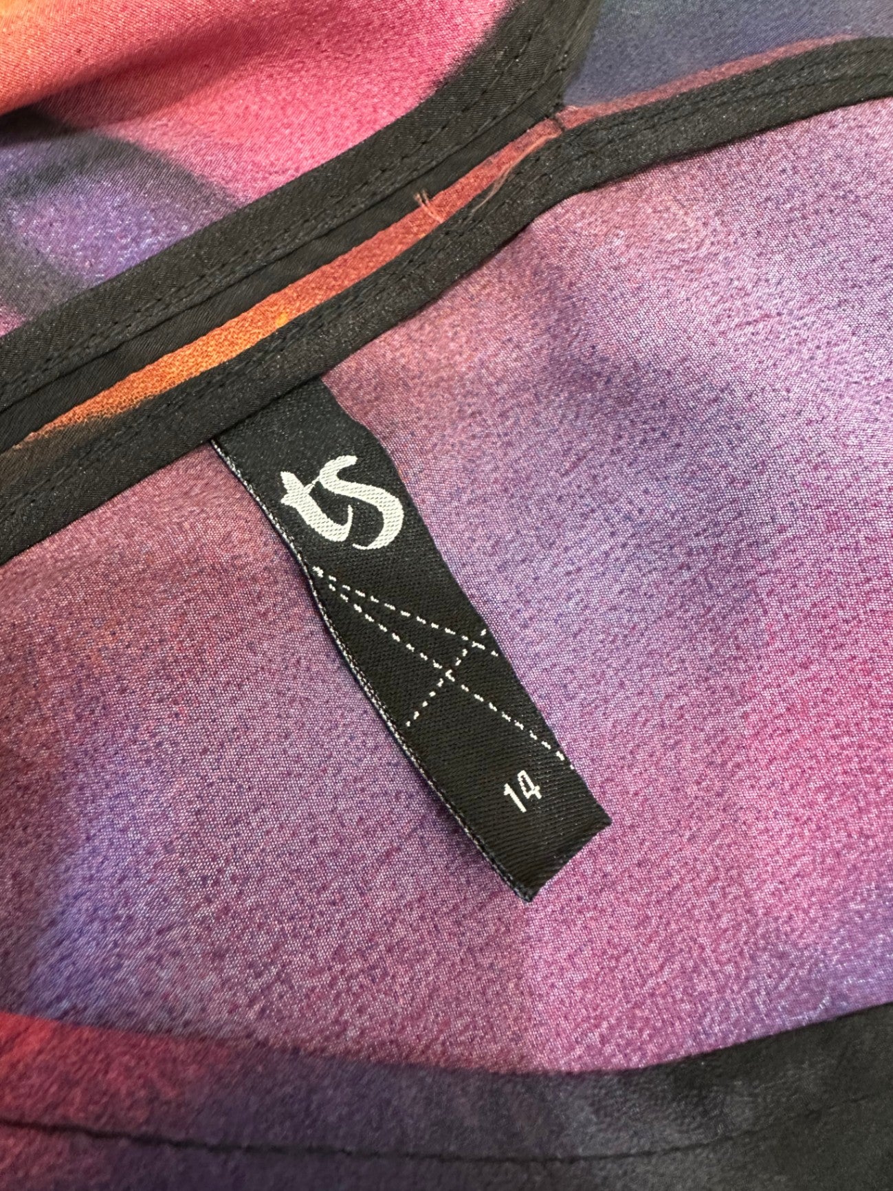 Taking Shape - Dress / Longline Top - Size 14 - Aurora Colours