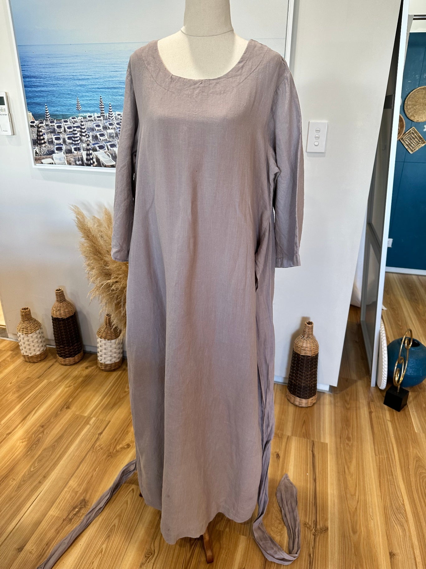 Maxi Dress - Lavender - XXL