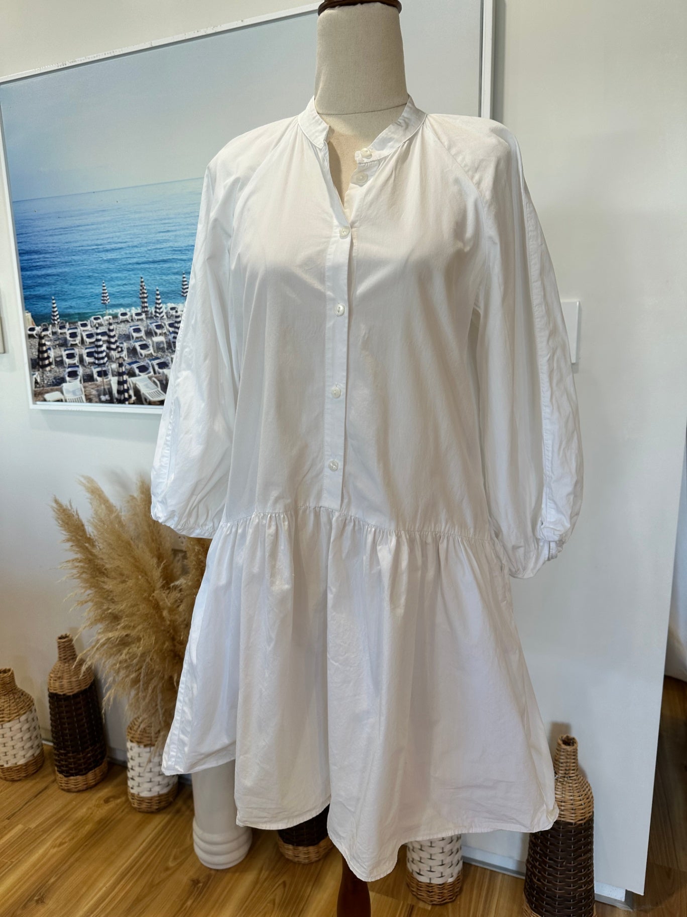 Zara - 100% Cotton - Dress - Small