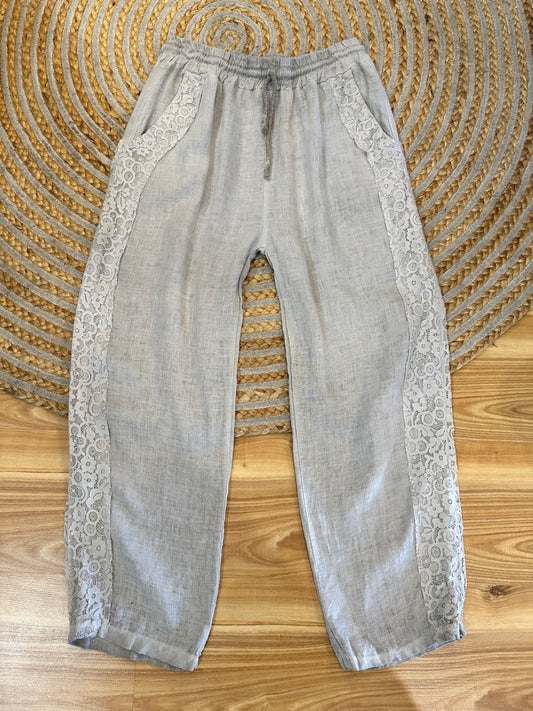 Imagine - Made in Italy - Pants - Small - Light Grey
