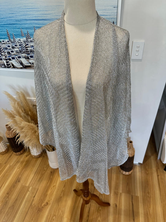 Boston Bailey - Silver - Shawl / Shrug - NEW