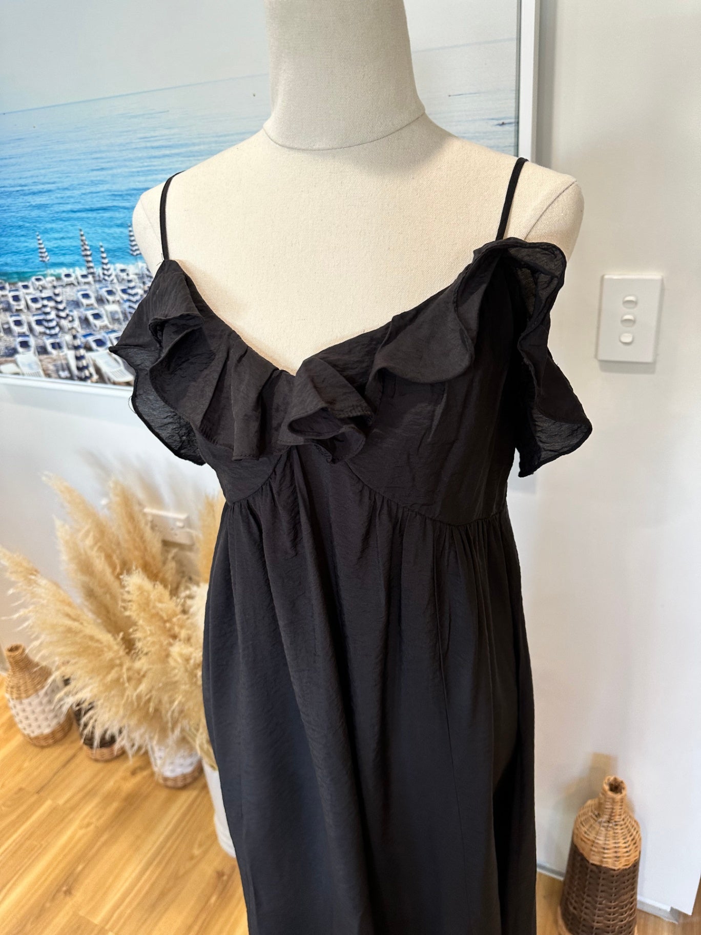 H&M - Summer Dress - Medium - Black