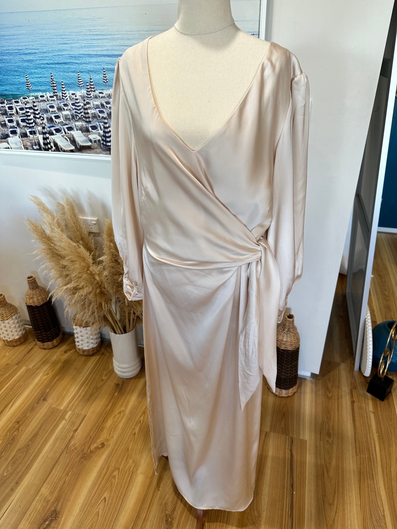 Esther + Co - Dress - Size 18 - Champagne - NEW