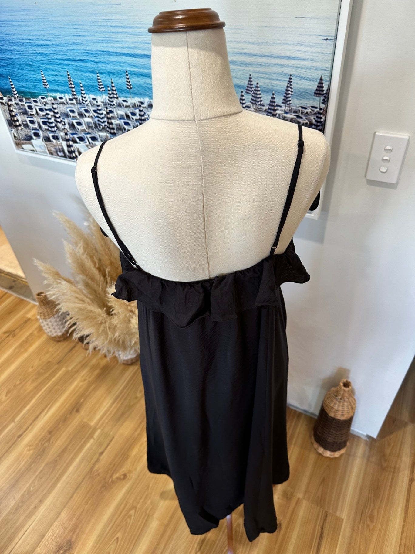 H&M - Summer Dress - Medium - Black