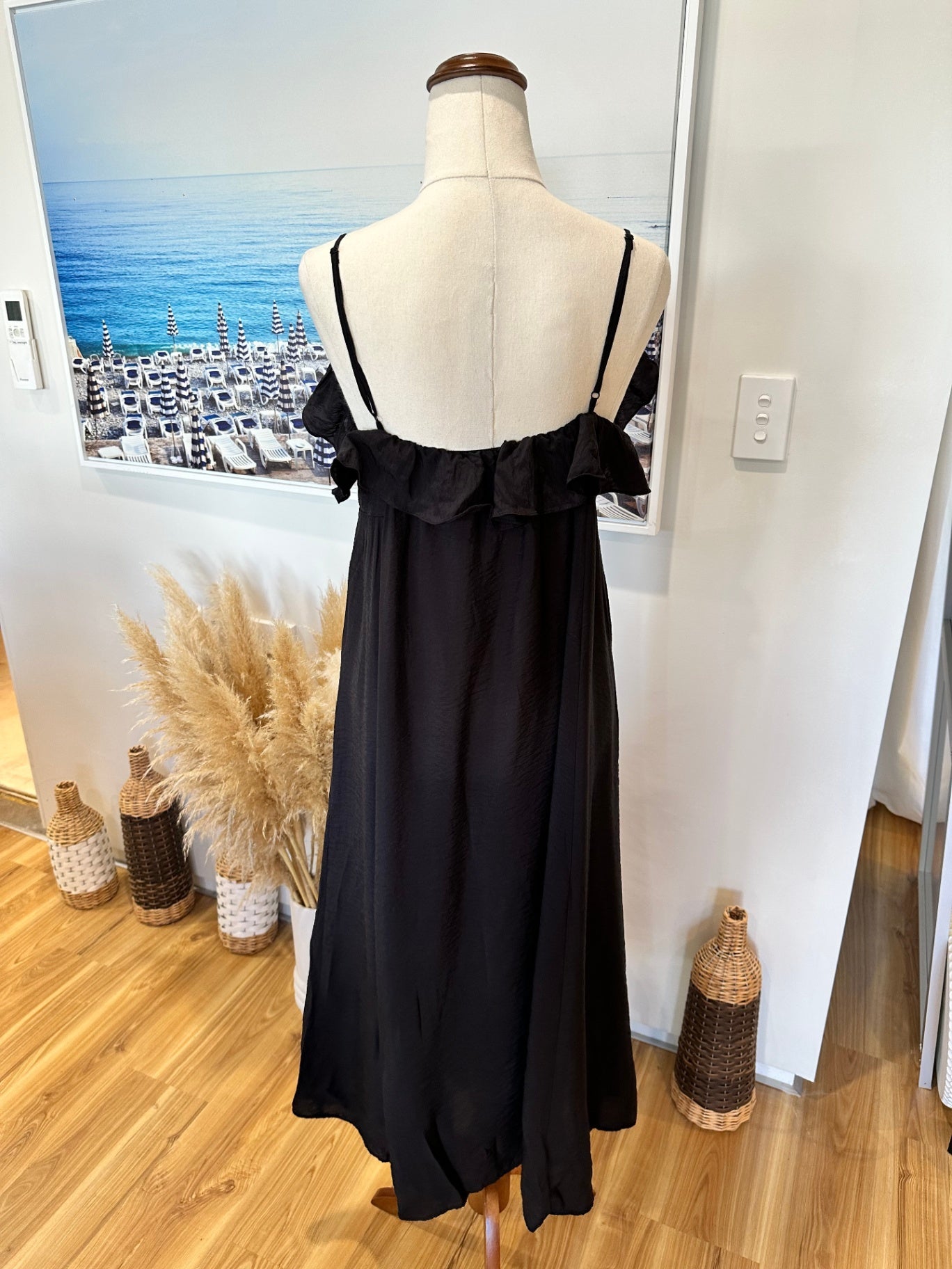 H&M - Summer Dress - Medium - Black