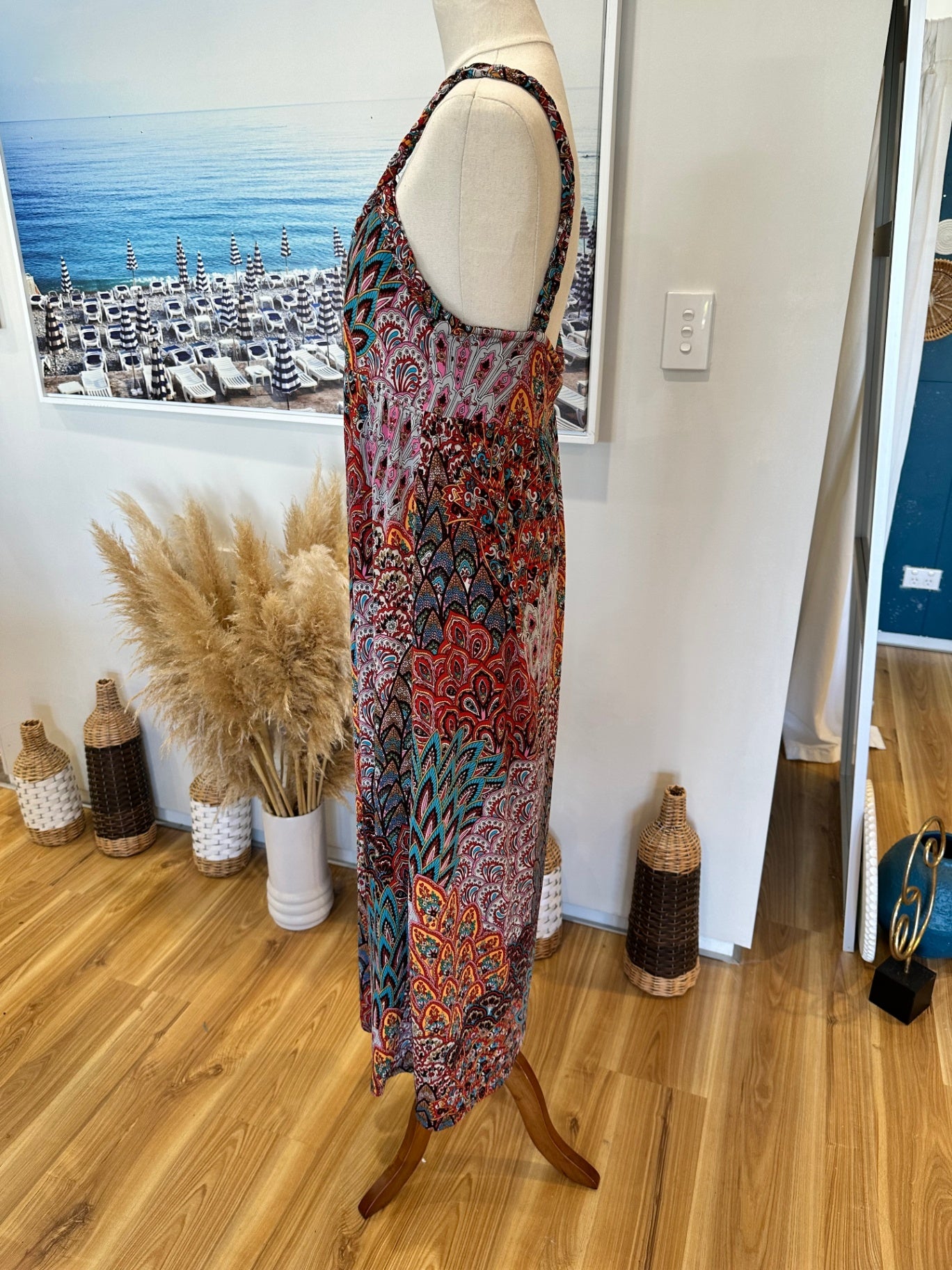 Bohemian Dress - Medium / Large - Multicolour