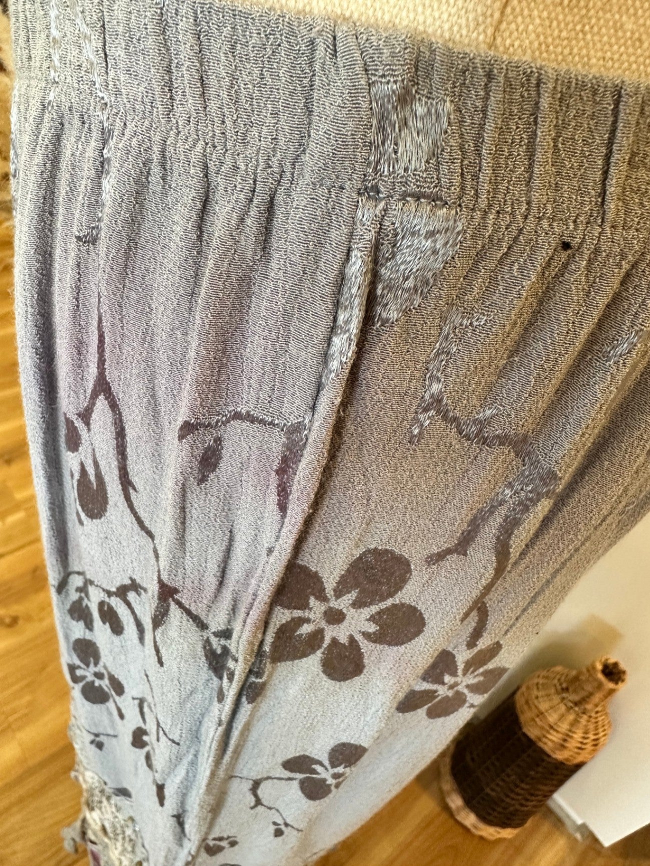 Spencer Alexis - Bohemian Skirt - Large - Grey (some colour run)