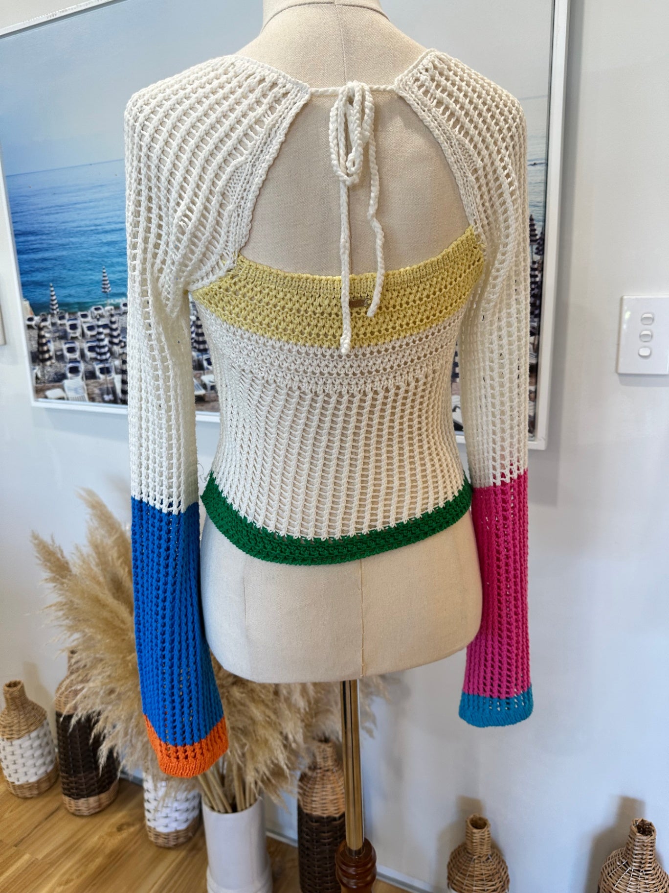 Mooloola - Crochet Jumper - Extra Small