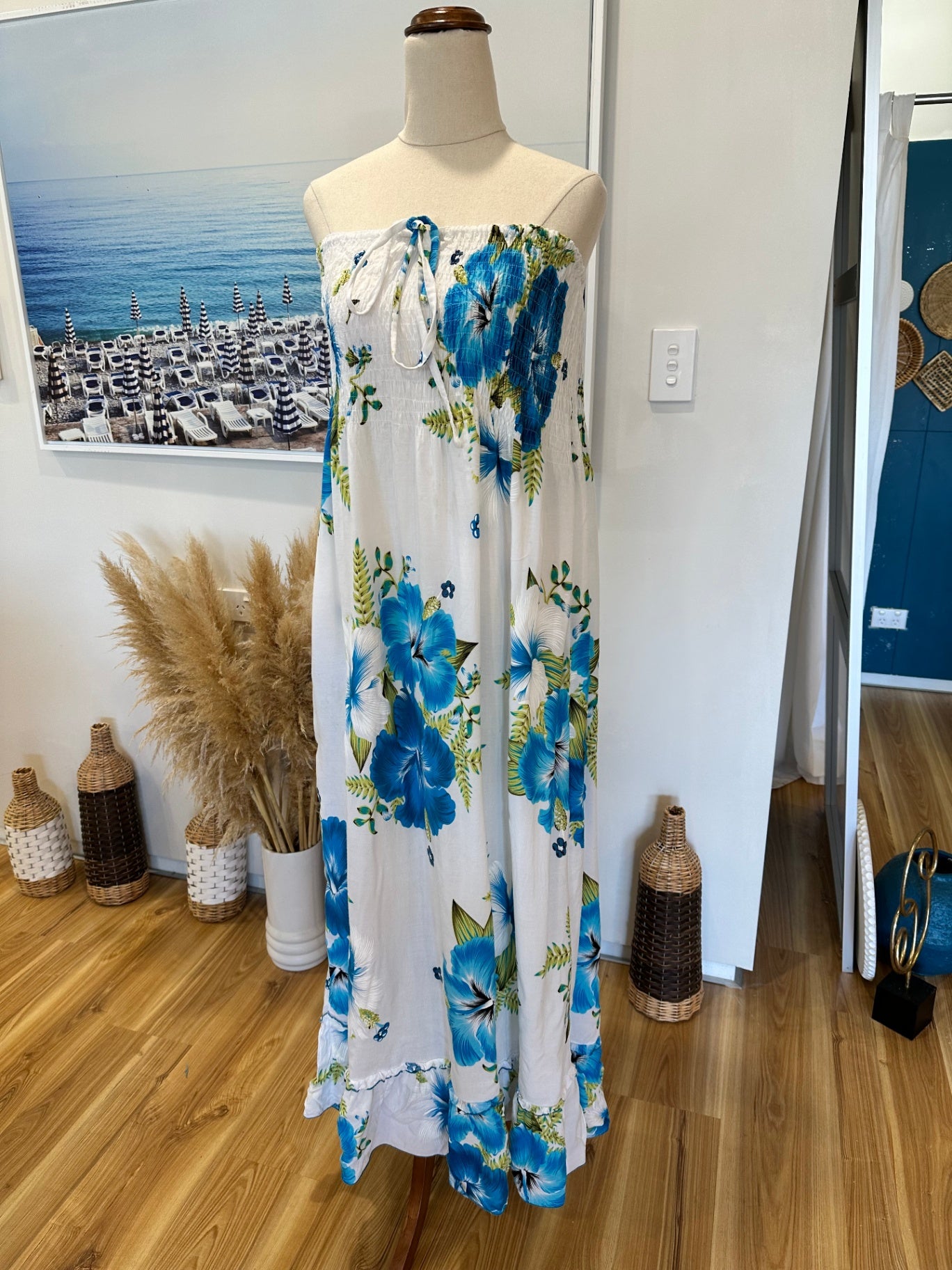 Tropical Summer Dress - One Size