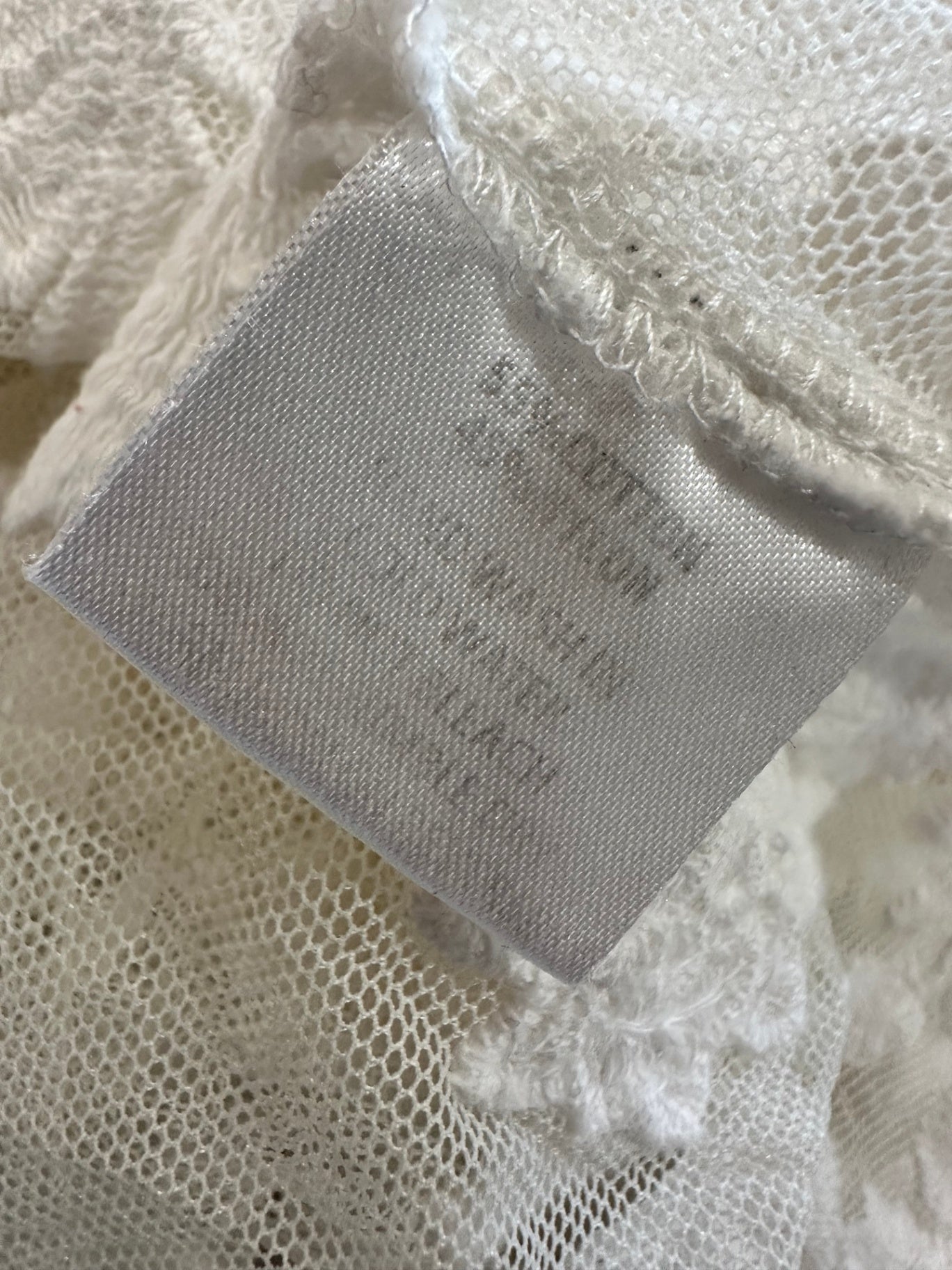 Arnhem - Lace Cardigan - Small - Cream/White