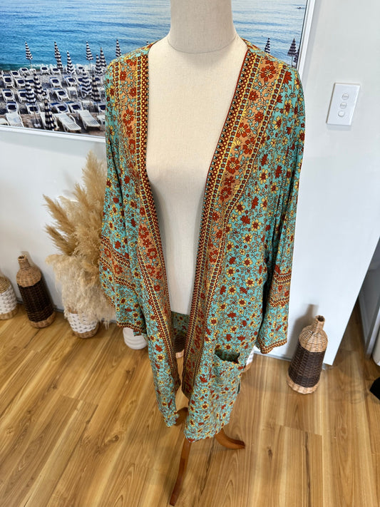 Jaase - Bohemian Duster Jacket - Extra Large