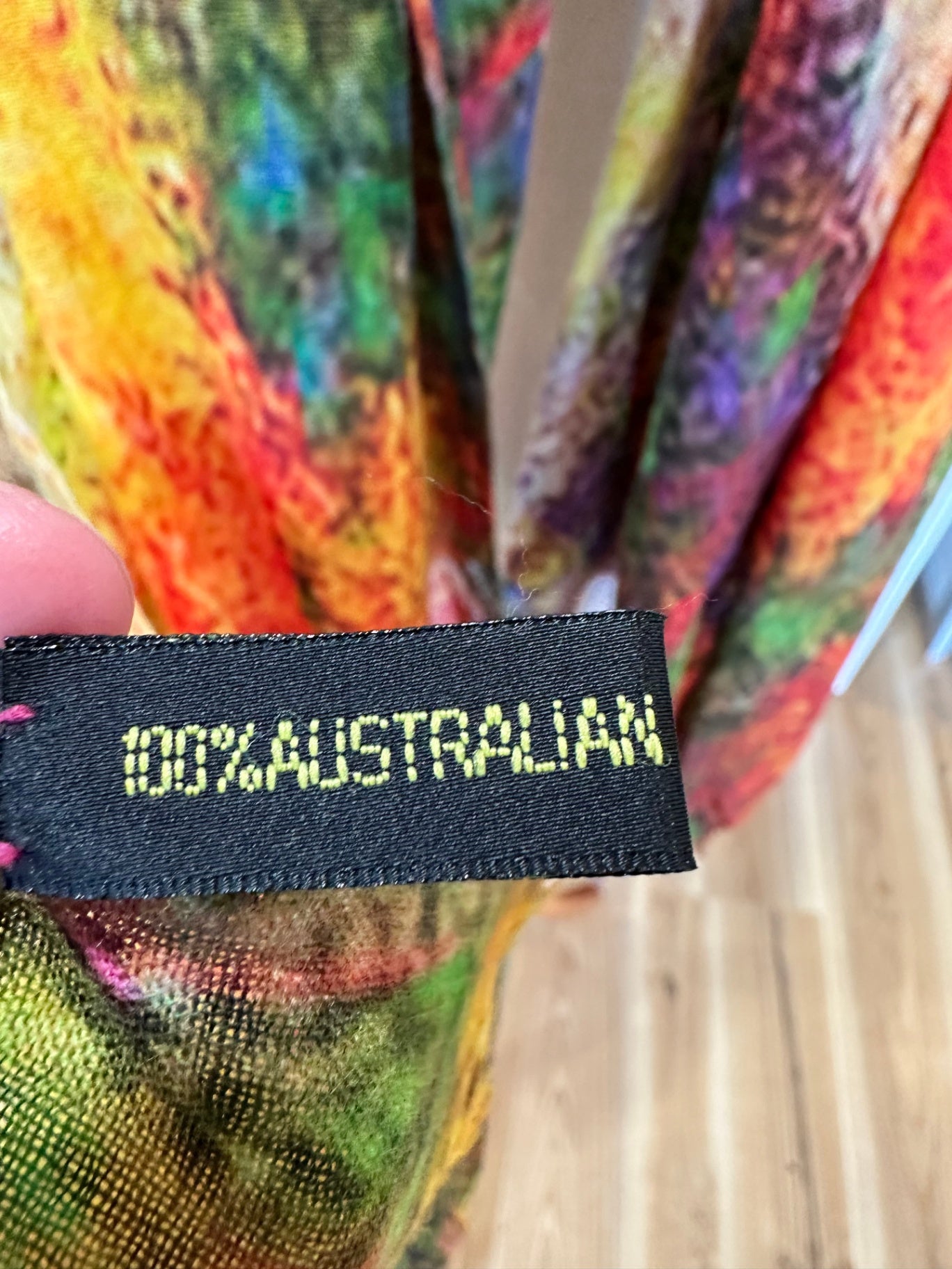 Australian Merino Scarf - Bright Tones