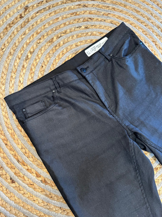 Esmara Jeans - Size 18 - Black w Silver Glitter