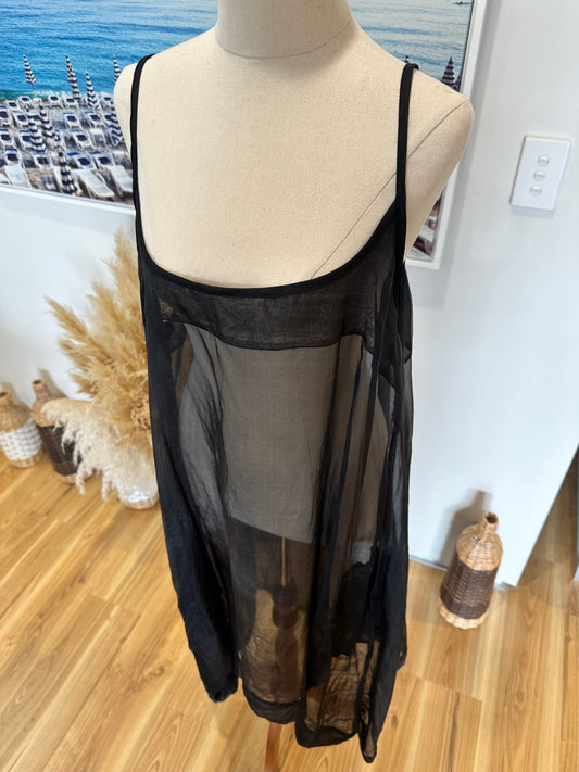 The Carpenter's Daughter Dress (Size 3) Extra Large - Black