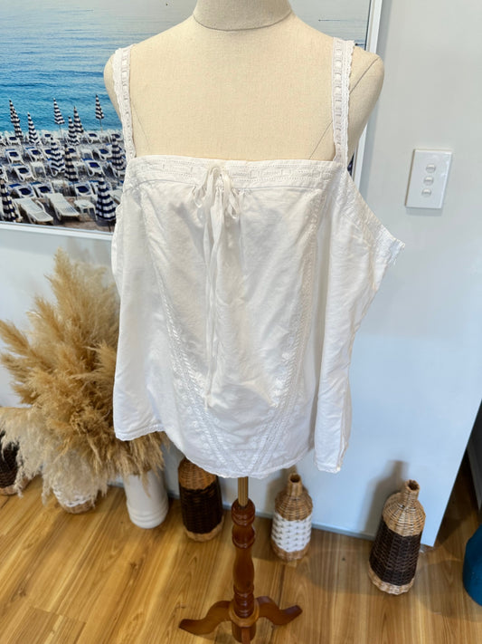 Ralph Lauren - 100% Cotton - Size 18 - Camisole