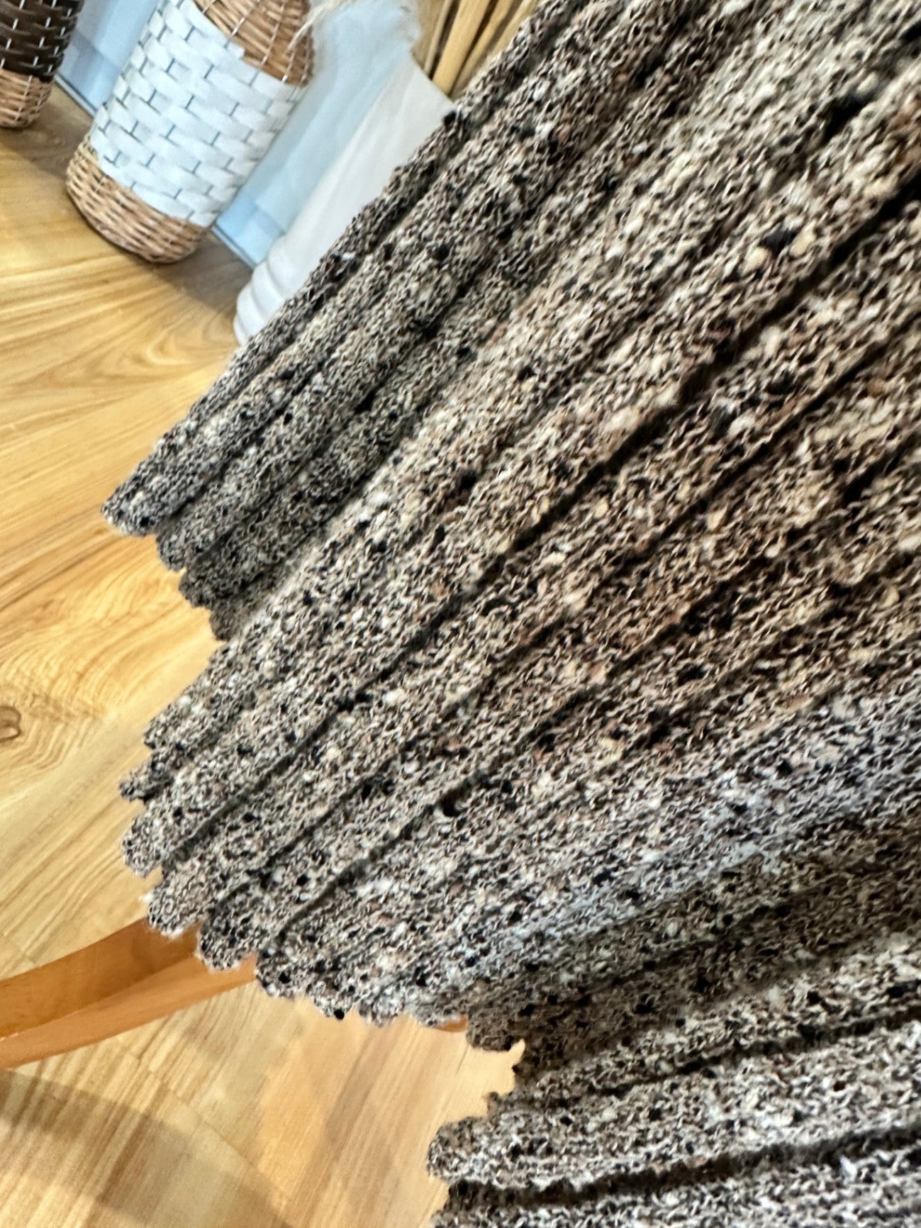 Knit - Three Piece Suit - Oatmeal - Approx Size 14