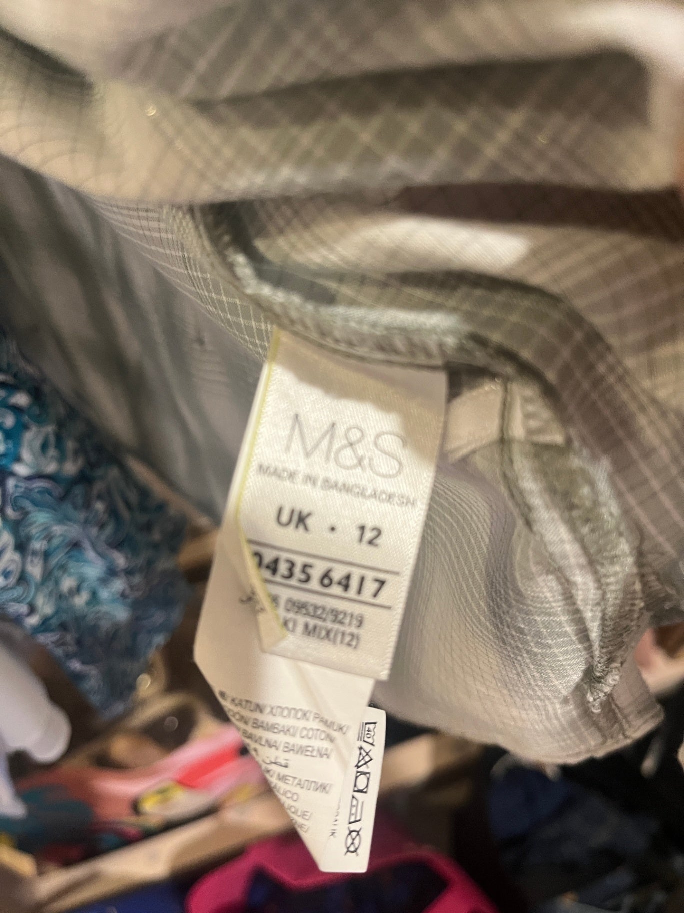 Indigo Collection by M&S Cowgirl Shirt Size 12
