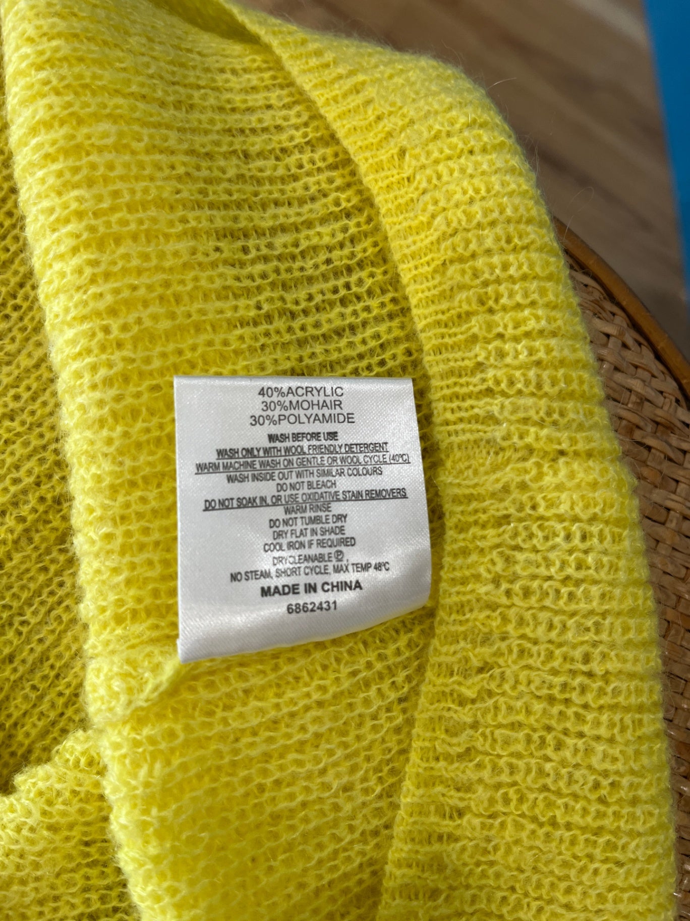 Whistle Jumper Yellow